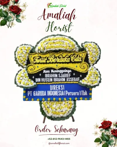 Papan Bunga Duka di Prawirodirjan